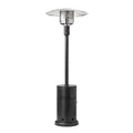 (3 Pack) 48,000 BTU Freestanding Metal Propane Patio Heater, Black