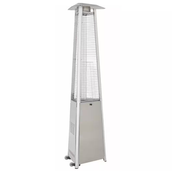 38,000 BTU Commercial Stainless Steel Quartz Tube Propane Patio Heater